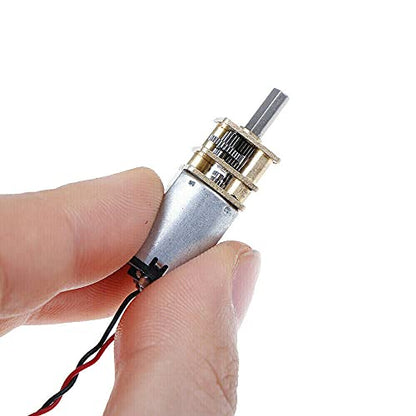 5PCS Mini N20 Gear Motor DC 3V-9V Slow Speed Full Metal Gearbox DIY Robot Car