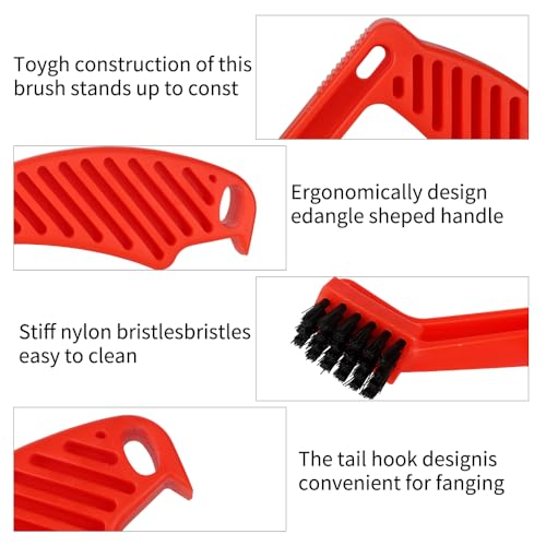 Polishing and Buffing Pad Cleaning Spur Tool and Foam Pad Brush