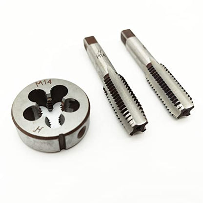 AtticZone M14 x 2.0 Metric Hand Thread Tap and Die Set, Right Hand - size: M14x2.0