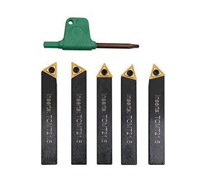 Accusize Indexable Turning Tool, 3/8 in, 2380-5062 - size: 3/8 inch