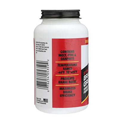 CRC 05359 Brake Caliper Synthetic Grease - 8 Wt Oz - size: 8 Oz
