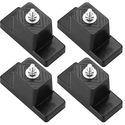 4 Pack Rubber Vibration Isolator Mounting Brackets