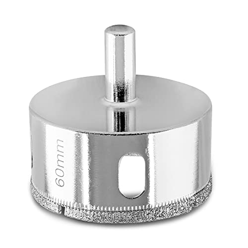 Luomorgo 60mm/2 3/8 inch Diamond Hole Saw - size: 1Pcs, 60mm / 2 3/8 inch