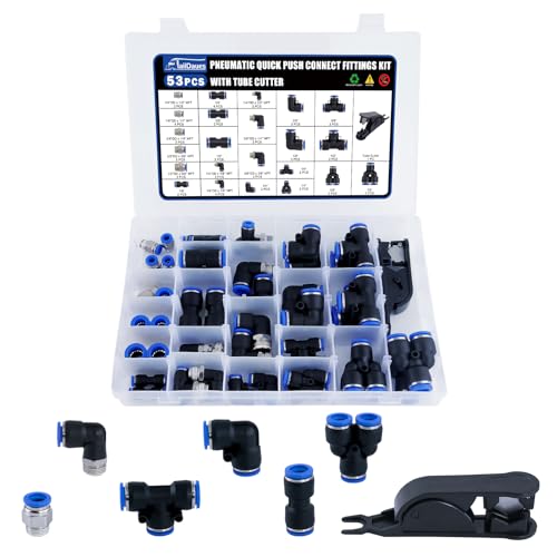 53 Pcs Quick Connect Air Hose Fittings Kit - size: 53PCS