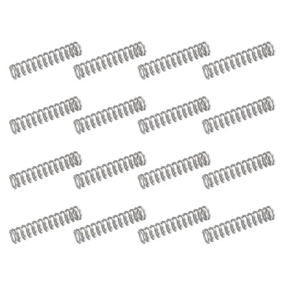 uxcell 50Pcs 304 Stainless Steel Compression Springs,0.5mmWD, 3mm ODx15mm L - size: 3mmx15mm