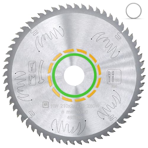 495388 Universal Blade, 60T, Compatible with Festool Kapex Miter Saw - style: 60T,260x2.4x30mm