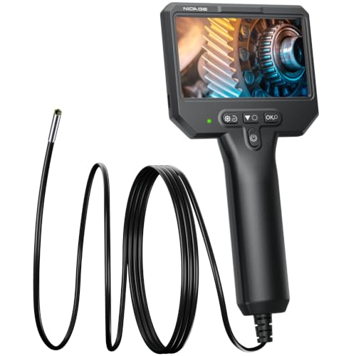 3.9mm Endoscope Camera with Light, 1920P HD Borescope Inspection Cam