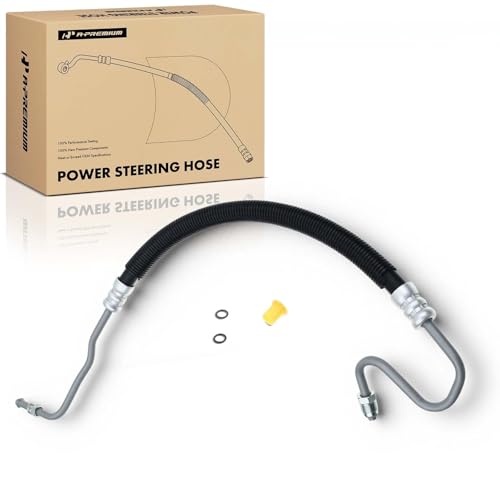 A-Premium Power Steering Pressure Hose Assembly, Pump to Gear/Rack Pinion