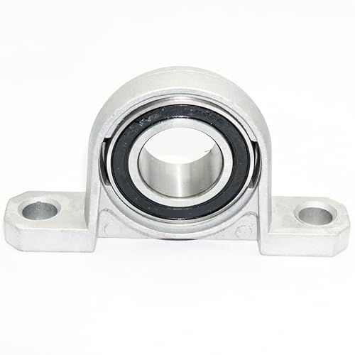 2pcs KP006 30mm Bore Inner Ball Mounted Pillow Block Insert Bearing, Zinc Alloy