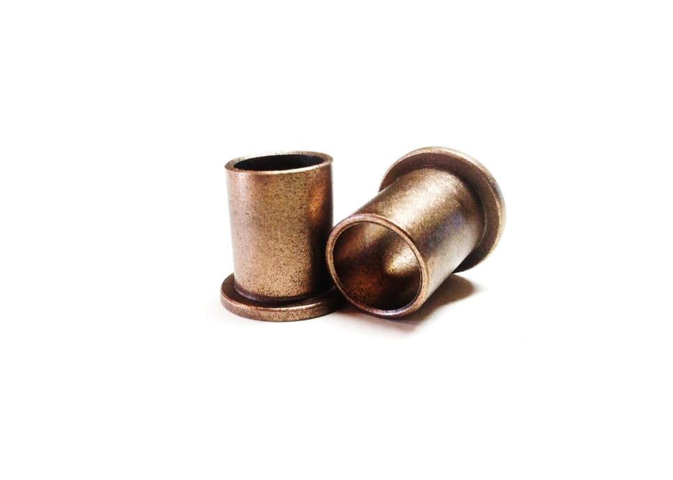American Bronze, 5/8 x 3/4 x 1 Sleeve Bearing, Bronze Bushing Flange, Made in The USA