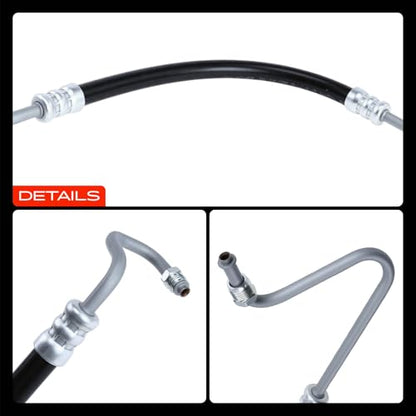 A-Premium Power Steering Pressure Hose Line Assembly, Pump to Gear/Rack