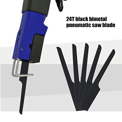 SING F LTD 10x Air Body Saw Blades 24T 95mm Black Replacement High Bi-Metal Central Air Body Saw Blades Spare Cutting Tool For A Variety Of Materials Cutting