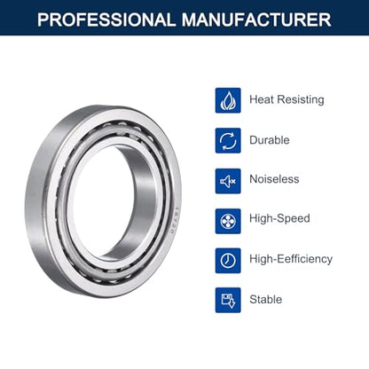 2 Pack 18790/20 Tapered Roller Bearing Cone and Cup Set - size: 18790/18720