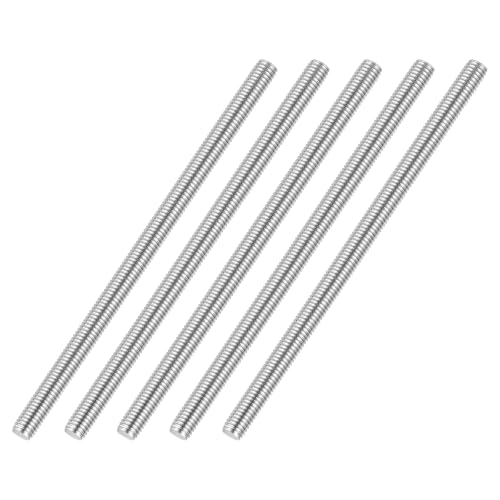 M2-0.4 Fully Threaded Rod 50mm Length Coarse Thread 5Pcs - size: M2-0.4 50mm