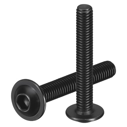 25pcs M6-1x40mm 304 SS Flanged Button Head Socket Cap Screws - size: M6-1x40