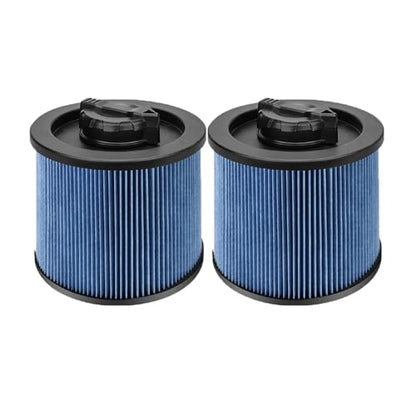 2 Pack DXVC4002 Cartridge Filter Compatible with DeWalt Wet/Dry Vac Cleaner - size: 2 Pack DXVC4002