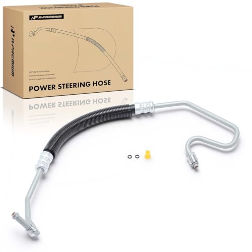 A-Premium Power Steering Pressure Hose Line Assembly, Pump to Gear/Rack
