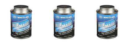 Whitlam IG-8 Blue Magic 8-Ounce Industrial Grade Thread Sealant- 3-pk