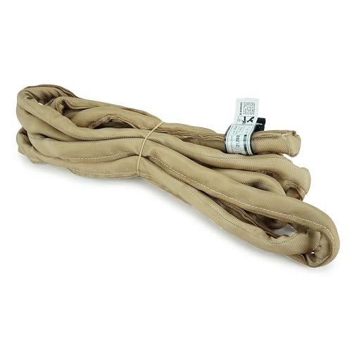 Chenango Supply VR4 16ft Tan Endless Round Polyester Rigging Sling - size: 16 ft