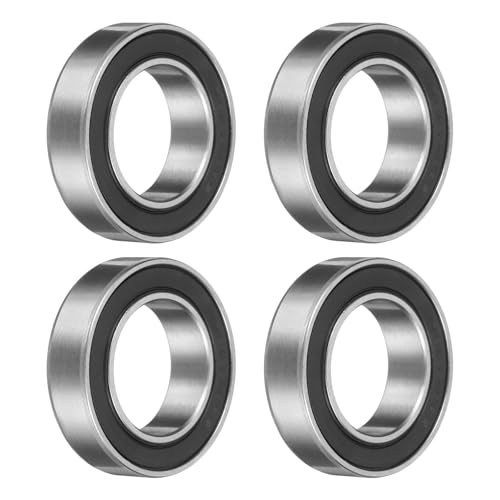 uxcell 4Pcs 17287-2RS Non-Standard Ball Bearings 17mm ID x28mm OD x7mm T - size: 17287-2RS