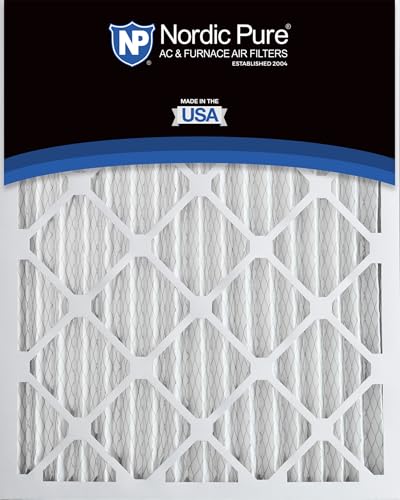 Nordic Pure 16x24x2 (15 1/2 x 23 1/2 x 1 3/4) Pleated MERV 12 Air Filters 3 Pack - style: MERV 12