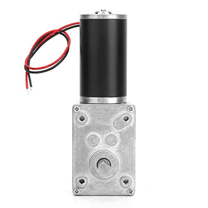 DC Gear Motor High Torsion Speed Reduce Electric Motor Reversible Turbine Electric Motor 8mm Shaft (12V 130RPM) - size: 12V 130RPM
