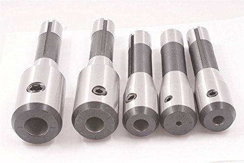 HHIP 3900-1005 5-piece R8 End Mill Holder Set, 3/16-3/4" - size: 3/16" - 3/4", style: 5 Piece Set