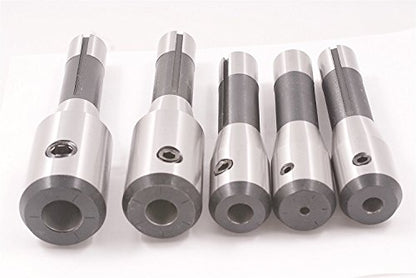 HHIP 3900-1005 5-piece R8 End Mill Holder Set, 3/16-3/4" - size: 3/16" - 3/4", style: 5 Piece Set