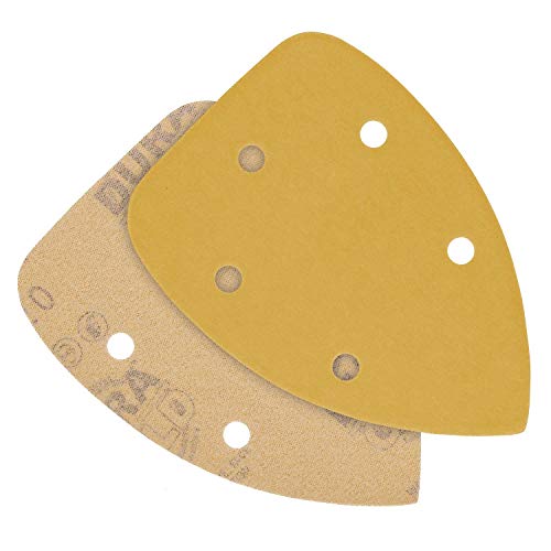 Dura-Gold Mouse Detail Sander Sandpaper Sanding Sheets, 5 Hole, 400 Grit - size: 400-Grit
