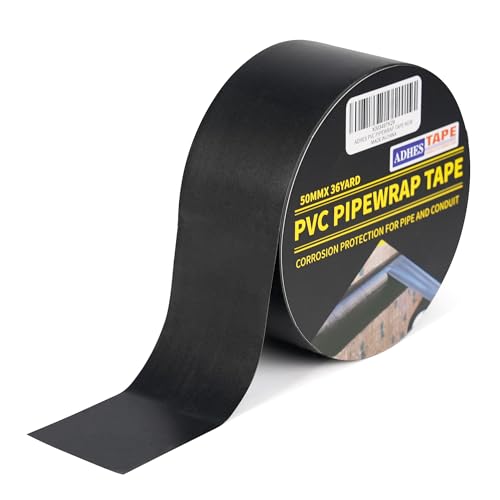ADHES Corrosion Protection Pipe Tape, 2 Inch X 36 Yds(108FT) 6.0Mil - size: 2in x 36yd