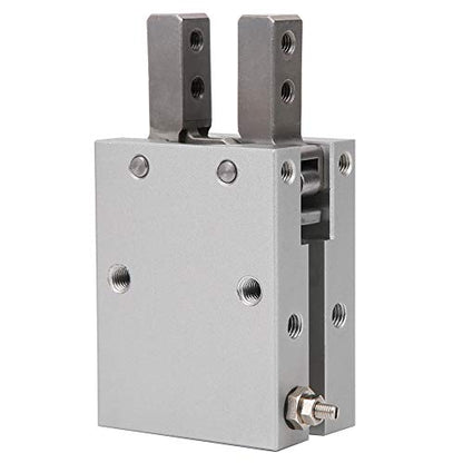 MHC2 Air Cylinder, M5 x 0.5 Single Double Acting Pneumatic Air Cylinder Non Contact Magnetic Switch 20/25/32mm Bore(MHC2-25D)
