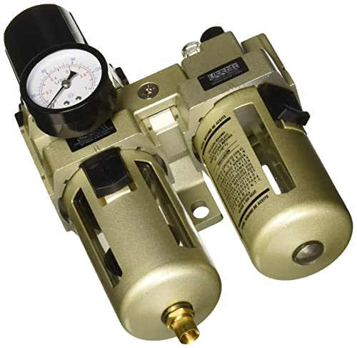 Urrea UPWL4 1/2-Inch Air Filter with Regulator and Lubricator