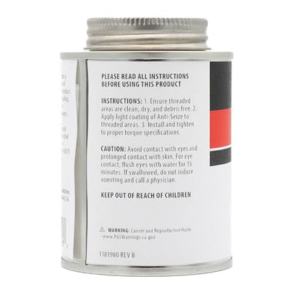AGS Automotive Solutions Brush Top Can Thread-Magic Anti-Seize Lubricant for Bolts and Screws, 8 Ounces - size: 8oz