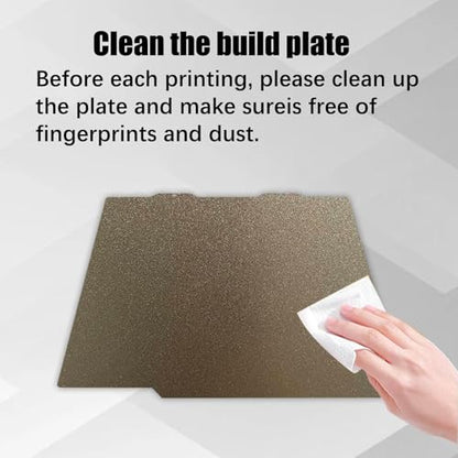 for Bambu Lab A1 Mini Textured Pei Sheet 184x184 Build Plate Double Sided Carbon Spring Steel Sheet 3D Printer for Bambus Platforms - color: Double-sided Textured PEI