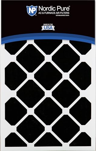 Nordic Pure 16x25x5 Pleated MERV 14 Plus Carbon Air Filters 2 Pack - style: MERV 14 + Carbon