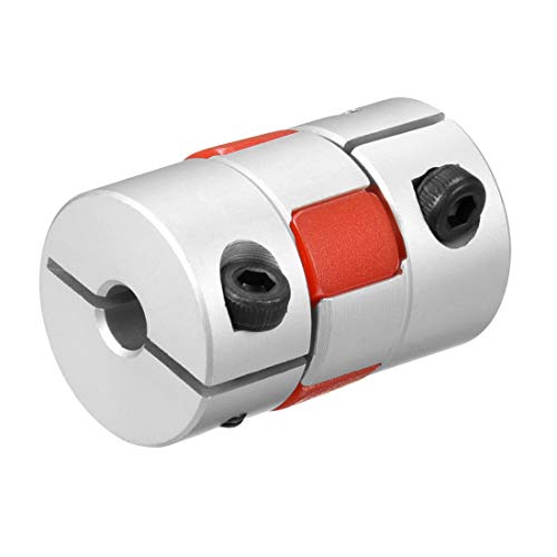 uxcell Shaft Coupling 5mm to 5mm Bore L30xD20 Flexible Coupler Joint for Servo Stepped Motor - size: 5 to 5mm L30xD20