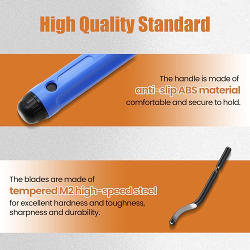 Flexible Deburring Tool 3D Printing Deburring Cutter for Metal, PVC