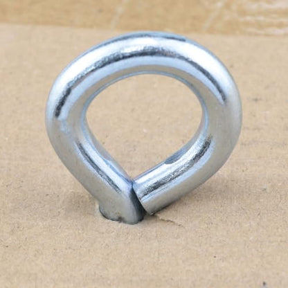 yukata 6 Pack 5/16 x 3/4 Inch Lifting Ring Eye Bolt with Nut and Washer - size: 5/16inch*3/4 Inch