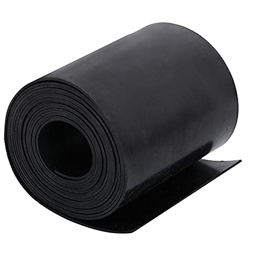 Neoprene Rubber Sheet Roll - 1/16 Inch Thick x 4 Inch Wide x 10 Feet Long Solid Rubber Gasket Seal for DIY Gaskets, Pads, Seals, Crafts, Flooring, Cushioning of Anti-Vibration, Anti-Slip - size: W:4In x T: 1/16In x L: 10Ft