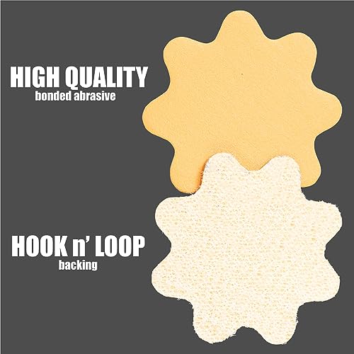 Keystone Flex Edge Gold 1 Inch Hook and Loop Sanding Discs 1 Inch 320 Grit - size: 1", style: 320 Grit