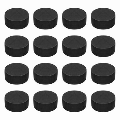 MECCANIXITY Single Sided Speaker Isolation Pads 45mmx20mm Round Black - size: 45mmx20mm