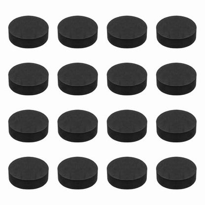 MECCANIXITY Single Sided Speaker Isolation Pads 65mmx20mm Round Black - size: 65mmx20mm