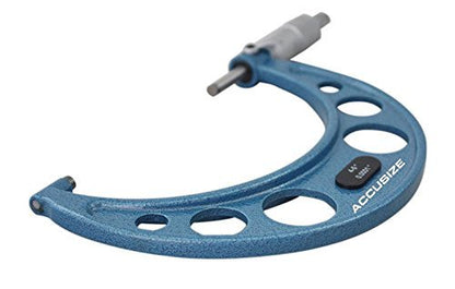 Accusize Outside Micrometer, 4-5in x 0.0001in, EG00-0005 - size: 4-5"