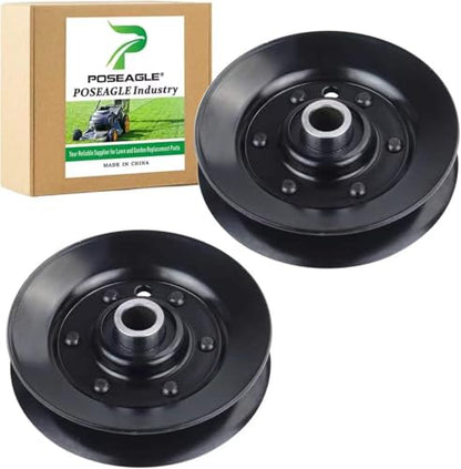 2 Pack 756-04325 Idler Pulley for Craftsman LT2000 T110 R110 Mower - size: 2x756-04325
