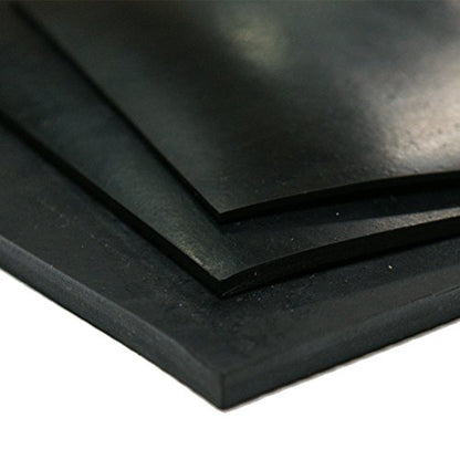 Rubber-Cal Neoprene - Commercial Grade - 70A - Rubber Sheet - 3/4" Thick x 36" Width x 24" Length - size: 36" x 24"