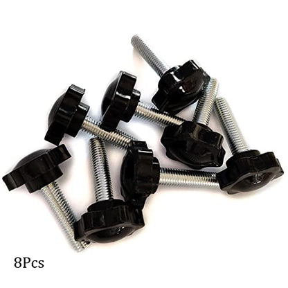 M10 x 40mm Thread Clamping Knob, Thumb Screw, Star Hand Knob Tightening Screw Knob for Machinery, 8Pcs - size: M10 x 40mm