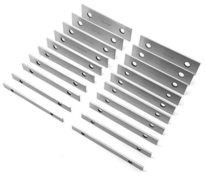 WEN 10380 20-Piece Precision-Ground 1/8-Inch Parallel Sets with Case
