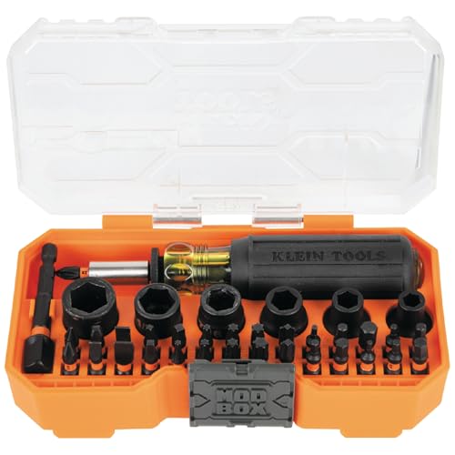 Klein Tools 33805 ProFlex 38-Piece SAE Impact-Rated Tool Set - size: 29 Bit Set w/ Sockets