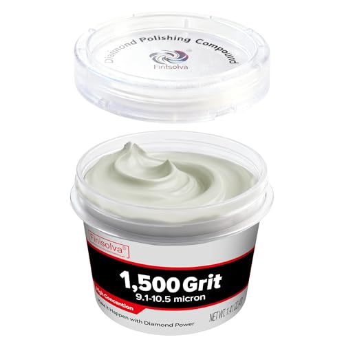 Diamond Paste Polishing Compound, 1,500 Grit, 40 G, Scratch Removal - size: 1,500Grit, style: 1.41 oz (40g)