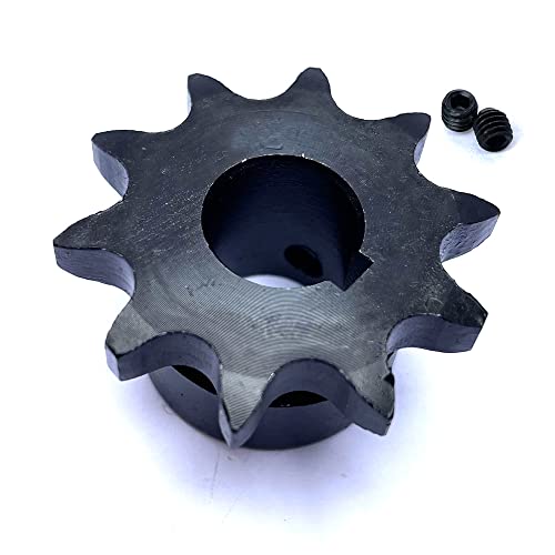 #40 Roller Chain Sprocket B Type 5/8" Bore Rust Prevention Hardened 10 Tooth - size: 5/8" Bore 10 Tooth, style: Apply #40 Roller Chain